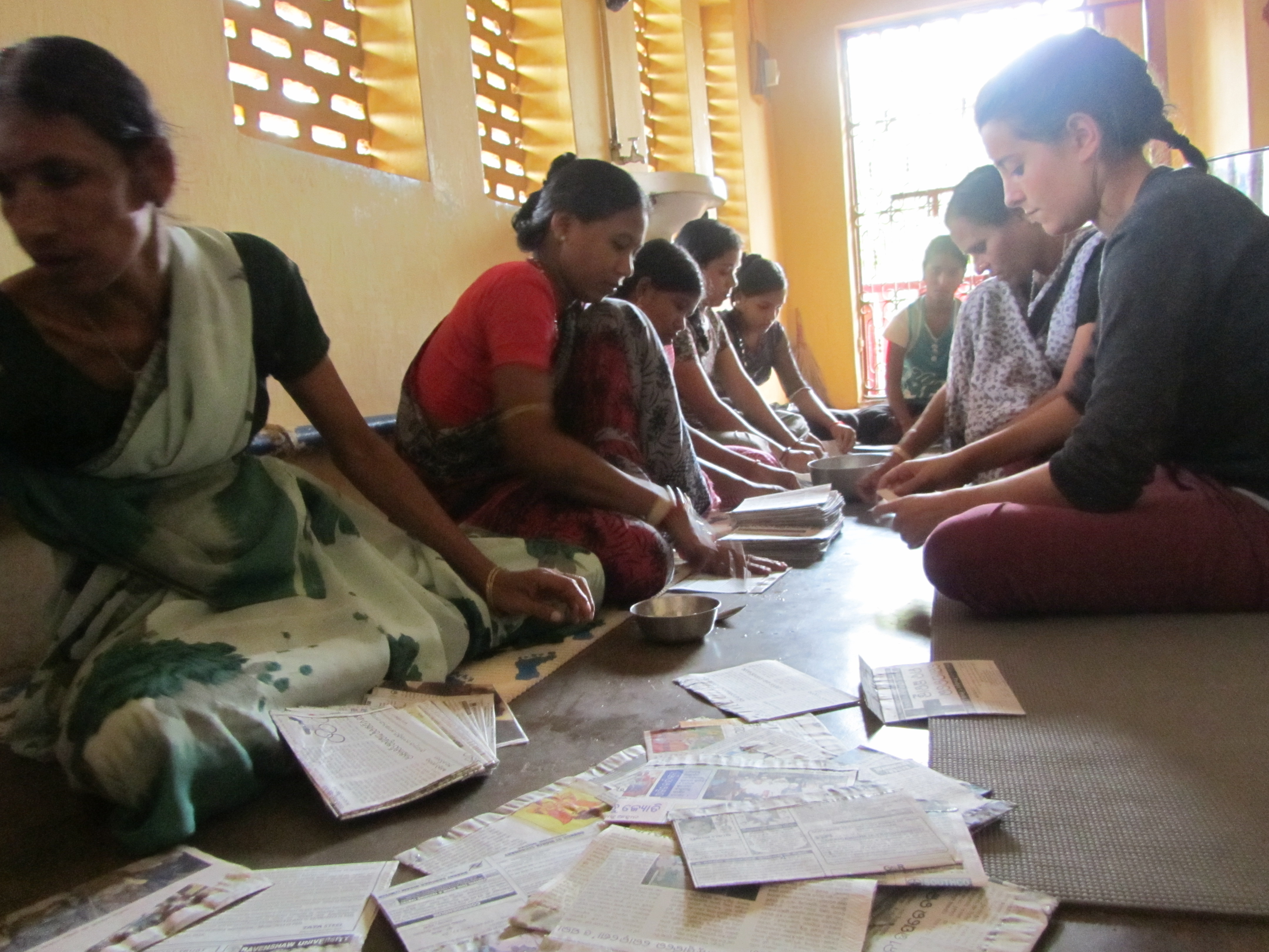 Mujer en Odisha, un programa con futuro