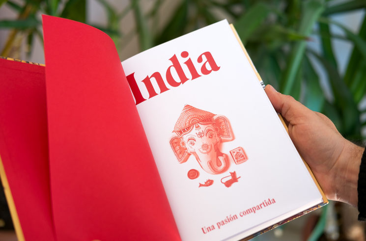 Edición del libro: India. Una pasión compartida