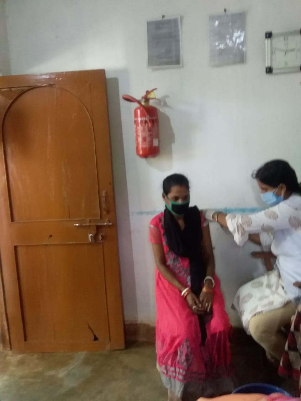 Vacunación en Swadhar-Gopalpur